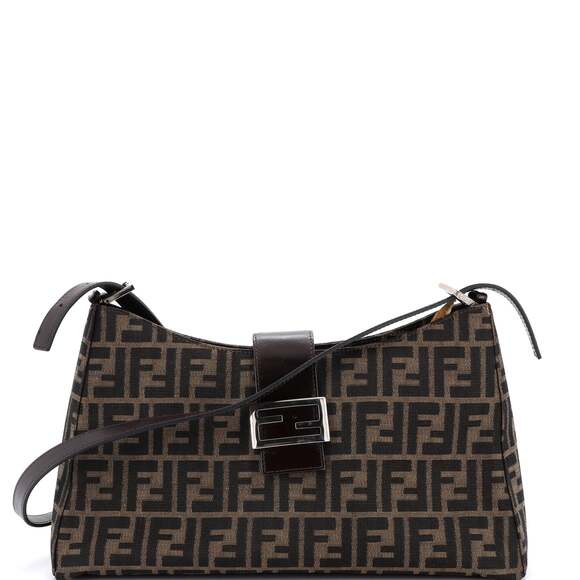Fendi Handbags - Fendi Vintage Shoulder Bag Zucca Canvas #235124F14B